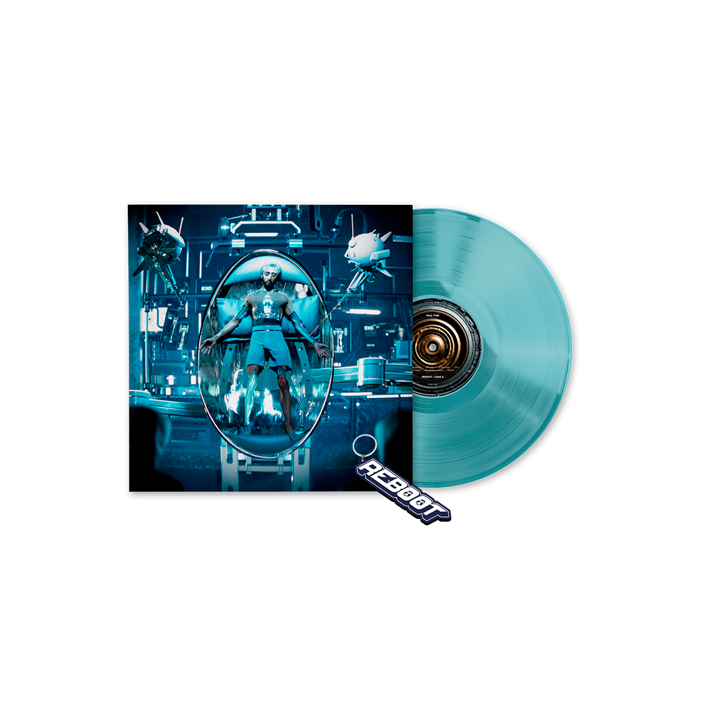 Reboot - Vinilo (Edición Exclusiva Firmada Color Azul Transparente) + Llavero