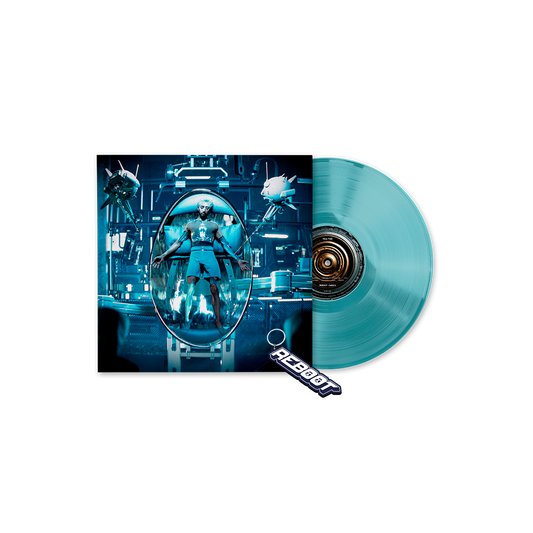 Reboot - Vinilo (Edición Exclusiva Firmada Color Azul Transparente) + Llavero