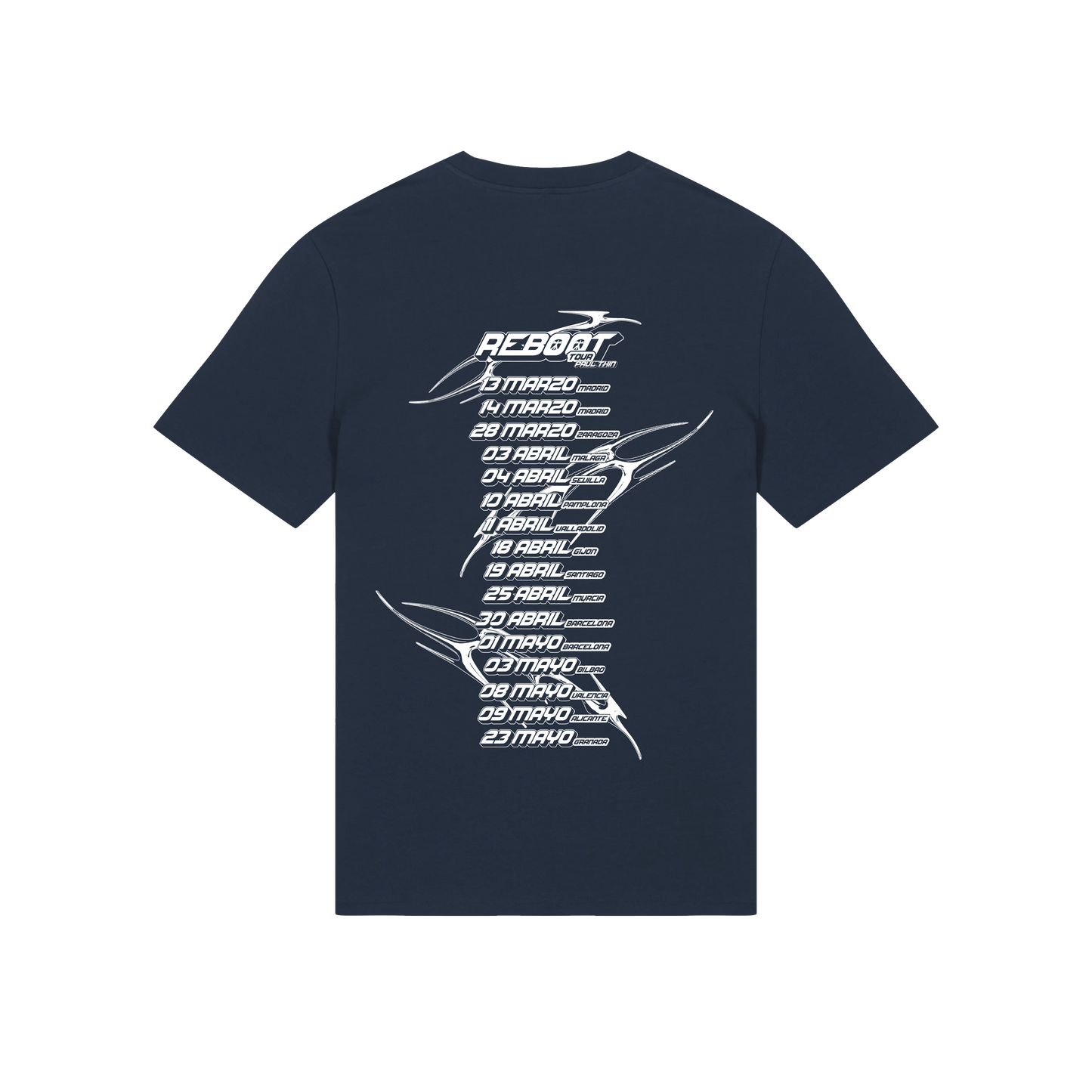 Camiseta Reboot Tour Navy